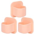 thumbnail image 3 of Soporte autoadhesivo de color rosa nude para esponjas de maquillaje, rejilla de secado para herramientas cosméticas, soporte de silicona para esponjas de maquillaje, 3 of 8