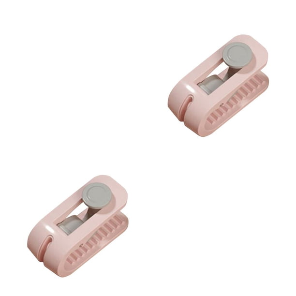 Clip para manta Wosthever sujetador de edredón de plástico 20kg soporte antideslizante Rosado PC 1 2Conjunto