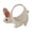 B, variant on Storage Basket with Woven Material in Creative, Rabbit Ear Design - Intricate Weave Pattern for Bathroom Space Saving Dustproof Easy to Organize Multi-functional Durable