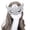 02_Silver, variant on Women's Lace Applique Side Plush Adult Half Face Carnival Party with Gold Powder carnival 04_Black,One Size