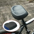 thumbnail image 4 of tamizeot Saddle Bicycle Widen Soft Comfortable Saddles Absorbing Strong Stable Seat Parts Easy Installation Riding Accessory Black Blue, 4 of 6