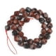 thumbnail image 1 of Nvzi 2 piezas de cuentas dispersas de corte de diamante marrón, cuentas redondas, accesorios de cuentas para pulseras creativas hechas a mano, 6 mm, 1 of 3