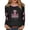 Black #80, variant on DORKASM Breast Cancer Shirts for Women Crew Neck Cancer Survivor Tshirt Long Sleeve Breast Cancer Awareness Fashion Hope Love Wings Tops Pink Ribbon Casual Tee Hot Pink L