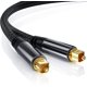 thumbnail image 2 of Cable Óptico De Audio Digital (óptico, Macho A Macho Chapado En Oro, S/pdif, Apto Para Playstation 4/ps4 Y Xbox One, Negro), 2 of 5