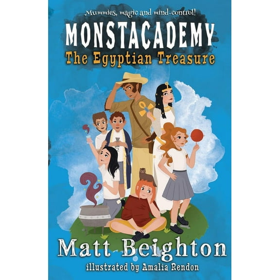 Monstacademy The Egyptian Treasure: A Monstacademy Mystery, Book 3, (Paperback)