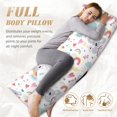 thumbnail image 4 of Body Pillow Cover - Soft Body Pillow Pillowcase, Cute koala Breathable Long Body Pillow Case Cover with Invisible Zipper 20x60in, 4 of 5