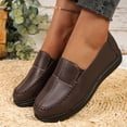 thumbnail image 6 of HXWCHs Breathable On Casual Sneakers for Women Featuring Soft Cushioned Sole All Day Walking Comfort 7 Brown, 6 of 6