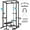Power Cage with Pulley System and Olympic Bar, variant on ULTRA FUEGO Power Cage, Multi-Functional Power Rack with J-Hooks, Dip Handles, Landmine Attachment and Optional Cable Pulley System for Home Gym