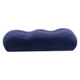 thumbnail image 1 of Almohada para piernas, almohada de espuma viscoelástica, masajeador para el hogar, descanso, yoga, oficina, dormir. Azul, 1 of 9