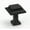 Matte Black, variant on Alno A950-1 Millennium 1" Square Cabinet Knob