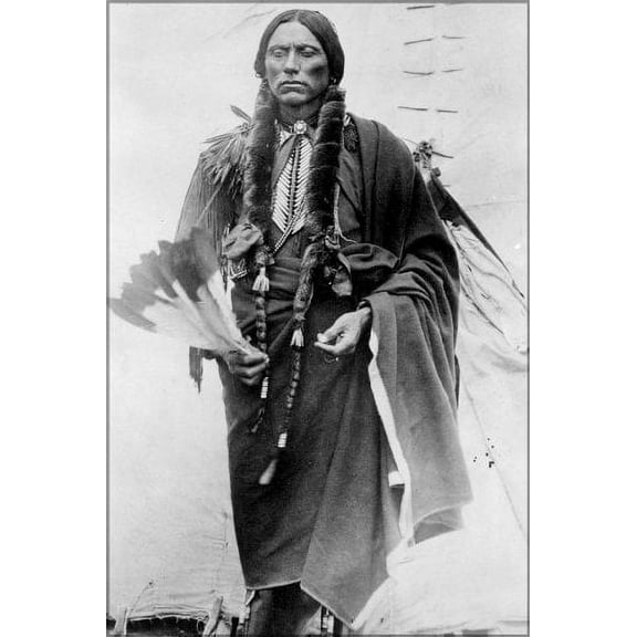 Chief Quanah Parker, Kwahadi Comanche - 24"x36" Poster