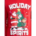 thumbnail image 4 of Men's Christmas Light Up Graphic Sweatshirt from Holiday Time, Sizes XS-3XL, 4 of 5