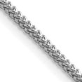 thumbnail image 1 of 14K White Gold Wg 1.3mm Franco Chain (20 X 1.3) Made In Peru wfra040-20, 1 of 5