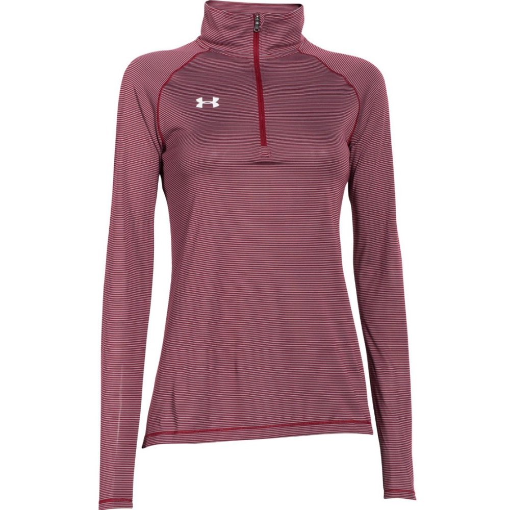 under armour striped 1 4 zip