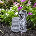 thumbnail image 3 of Besti 3.8" Memorial Stone Angel Garden Statues, Durable, 3 of 3