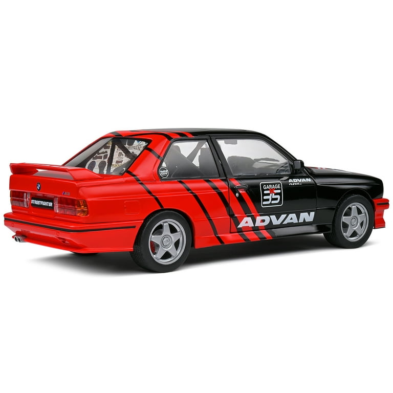 SOLIDO 1/18 1990 BMW M3 E30 Yokohama: Diecast Toy Car with