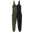 thumbnail image 2 of n:philanthropy Womens Camo Jumpsuit, Black, Small, 2 of 2