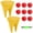 Golden-2PC, variant on 2pcs Granny Pants Yard Game, Granny Pants Outdoor Game, Enormous Outdoor Recreational Tossing Games, Fun Family Reunion And Adult Yard Games for Groups