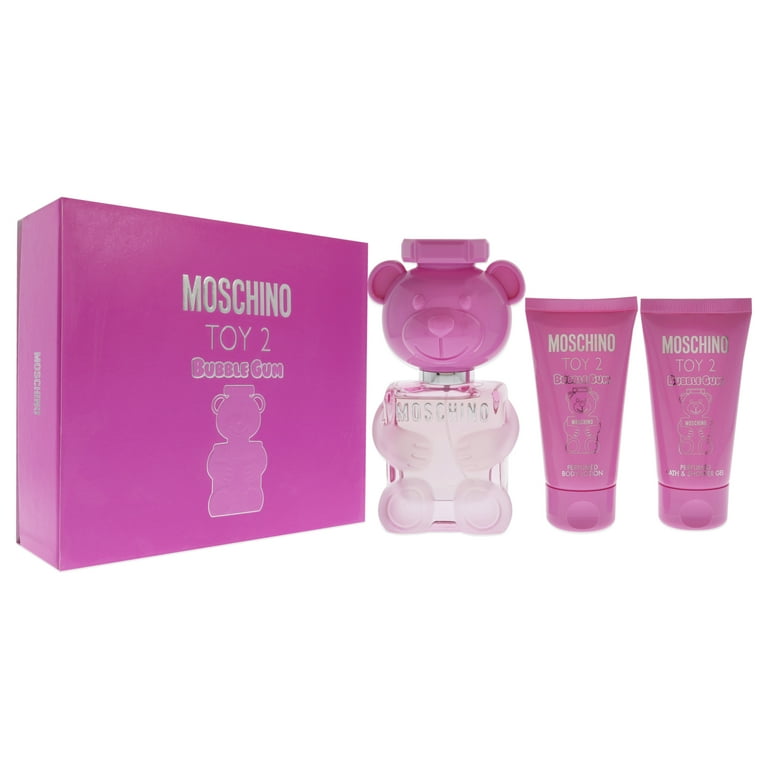 Moschino Toy 2 Bubble Gum by Moschino for Women - 3 Pc Gift Set
