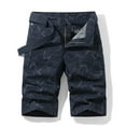 thumbnail image 2 of IROINNID Men's Casual Workout Shorts Breathable Outdoor Bermuda Shorts With Multi-Pocket, 2 of 3