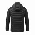 thumbnail image 2 of Electric Heated Cotton Jacket Four Control 21 Zone Battery Powered Winter Coat, 2 of 4