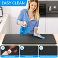 thumbnail image 5 of GPED Kitchen Mat Set,2PCS Cushioned Anti-Fatigue Kitchen Rug, Waterproof Non-Slip Kitchen Floor Mat, Ergonomic Comfort Rug Standing Mat for Kitchen, Home Floor, Office, Sink, Laundry, 5 of 7