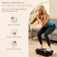 thumbnail image 3 of Lite Vibration Plate Exercise Machine with Magnetic Acupoints -Vibration Plate Machine for Full Body Workout -Vibrating Plate with Loop & Resistance Bands for Fitness, 3 of 7