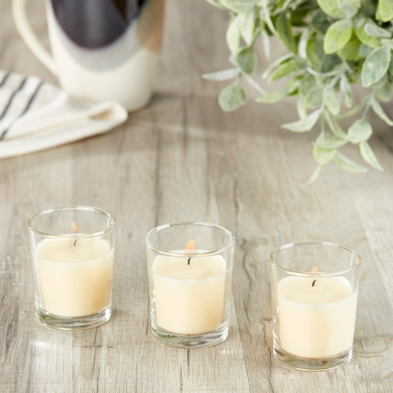 Mainstays Unscented Filled Votive Candles, 12-Pack photo 3