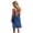 Blue1, variant on Girls Summer Cotton Linen Mini Dresses Spaghetti Strap Backless Sleeveless Beach Vacation Sundress Cute Flowy Loose Long Dress 5-14 Years