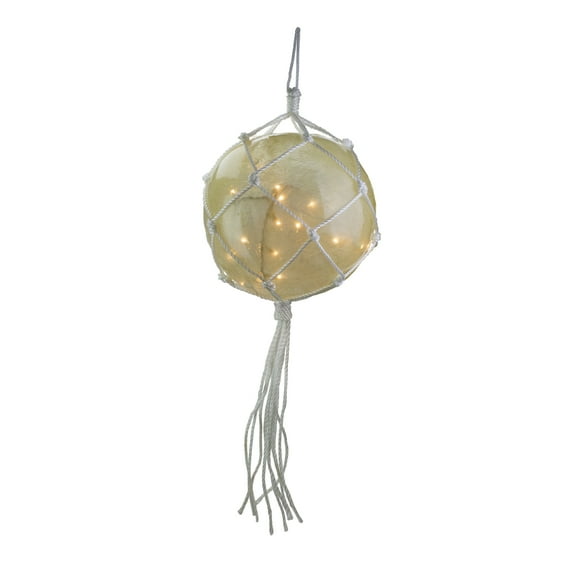 35ct White Roped Light Ball Outdoor Christmas Decor 14.25"