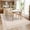 Beige, variant on HIWEAVER Green 2′ x 6′ Scalloped Washable Runner Rug for Kitchen Modern Solid Geometric Accent Throw Carpet for Bedroom Non-Slip Floor Cover Room Home Decor