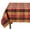 Multicolor, variant on Fennco Styles Stitched Plaid Table Runner, 16"x72" Rectangular, Brown