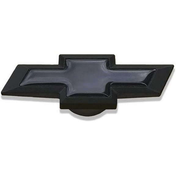 141339 Large Chevy Bowtie Air Cleaner Nut, Black Crinkle