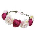 thumbnail image 1 of Diadema de flores Sunnimix Boho Rosa, 1 of 5