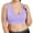 Purple, variant on NTACZA Gray T-Shirt Bras for Women Plus Size Smoothing Solid Wire-Free Sports Bras Bras for Teens L