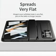 thumbnail image 2 of Allytech Samsung Galaxy Z Fold 3 Case with Build-in Screen Protector, Full Body Protective Shockproof Wireless Charging Support Hinge Protective Case Cover for Samsung Galaxy Z Fold 3 - Black, 2 of 7