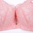 thumbnail image 2 of TOWED22 Wireless Bras for Women,Women's Push Up T-Shirt Bra Underwire Padded Bras Plunge Full Coverage,Pink, 2 of 5