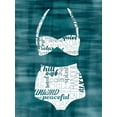 thumbnail image 2 of Popp, Grace 25x32 White Modern Wood Framed Museum Art Print Titled - Suit Speak III, 2 of 4
