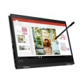 thumbnail image 3 of Lenovo ThinkPad X13 Yoga Gen 1 20SX - Flip design - Intel Core i7 - 10610U / up to 4.9 GHz - vPro - Win 10 Pro 64-bit - UHD Graphics - 16 GB RAM - 1 TB SSD TCG Opal Encryption 2, NVMe - 13.3" OLED touchscreen 3840 x 2160 (Ultra HD 4K) - Wi-Fi 6 - black - kbd: English - with 3 Years Lenovo Premier Support, 3 of 14