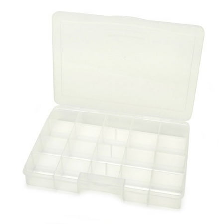 Organizer Deluxe Boxbead 20Comp Jd.Lbl Clear 10.68X7.56X1.68