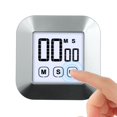 thumbnail image 2 of Injueey Reloj con temporizador Digital LED con pantalla táctil grande, cronómetro creativo, reloj despertador para cocinar, ducha, estudio Almacenamiento y organización del hogar Injueey HA022562-00, 2 of 6