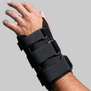Padded Carpel Tunnel Wrist Brace & Hand Support Splint (Small: Left Hand)