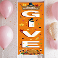thumbnail image 6 of Decorative Design Happy Thanksgiving Banner Autumn Leaves Turkey Dinner for Thanksgiving Dinner Family Gathering Harvest Festival, 6 of 9