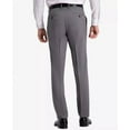 thumbnail image 4 of Kenneth Cole Reaction MEDIUM GREY Men's Modern-Fit Micro-Check Pants, US 40x30, 4 of 4