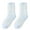 Light Blue, variant on Plush Slipper Socks Women - Colorful Warm Fuzzy Crew Socks Cozy Soft for Winter Indoor - 1 Pair