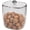 Clear Lid/4000ml, variant on Qczoyp 50oz Plastic Candy Dish with Lid for Office Desk, Cookie Storage Jar for Kitchen Counter, Plastic Apothecary Jar for Cotton Swabs, Balls, Cotton Pads, Floss Picks, Clear Lid, 1500ml