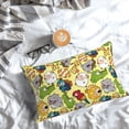 thumbnail image 5 of Pofeuu Animals Print Polyester Microfiber Plush Pillowcases, Super Soft and Cozy Pillow Case Covers with Envelop Closure（Pillow core not included）-16"x24", 5 of 6