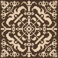 thumbnail image 1 of Ahgly Company Machine Washable Indoor Square Transitional Night Red Area Rugs, 5' Square, 1 of 7