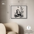 thumbnail image 4 of Owlito I Canvas Print Animal Illustrations by Art Remedy, Black Frame, 24 x 20, 4 of 6