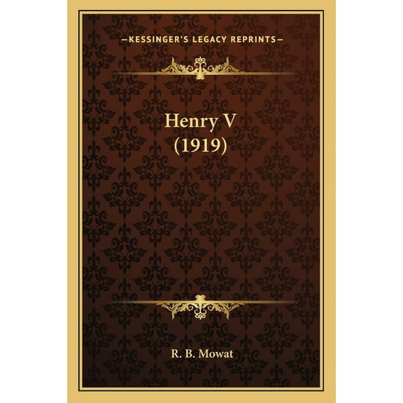Henry V (1919) (Paperback)